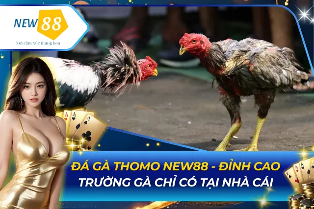 Đá Gà Thomo new88 - Đỉnh Cao Trường Gà Chỉ Có Tại Nhà Cái Đá Gà Thomo