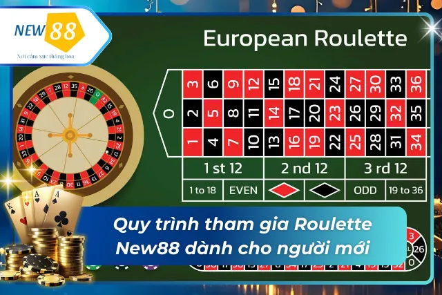 Roulette New88 – Không Gian Cá Cược Đậm Chất Châu Âu Tại New88 Hướng dẫn tất tần tật khi tham gia Roulette tại New88 cho người mới
