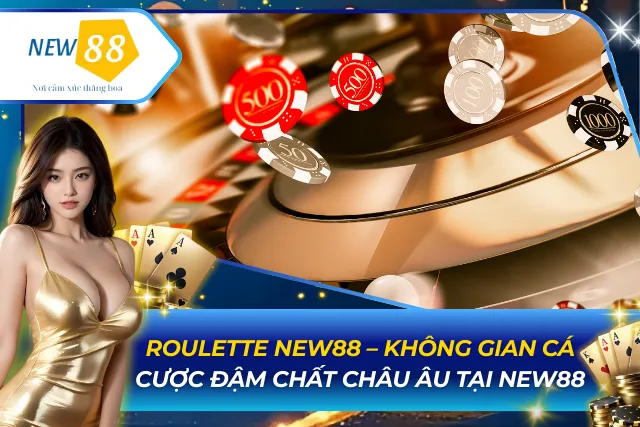 Roulette New88 – Không Gian Cá Cược Đậm Chất Châu Âu Tại New88 Roulette New88